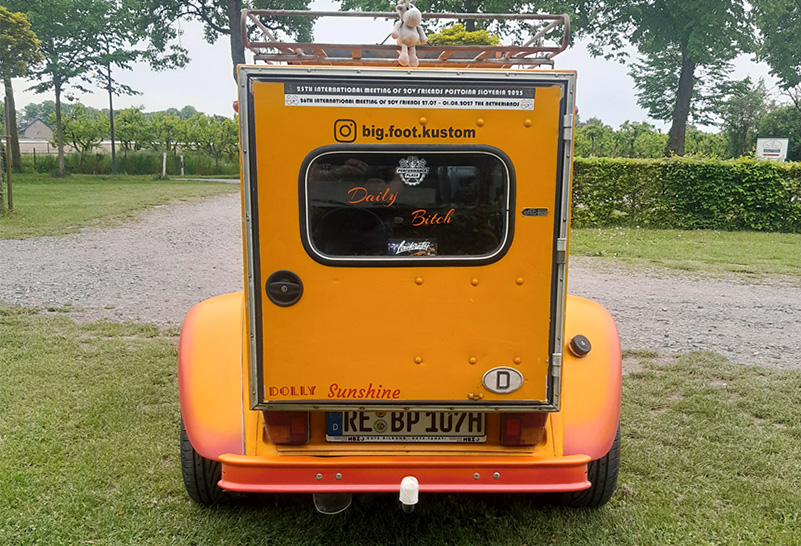 Citroen 2cv - Hinten