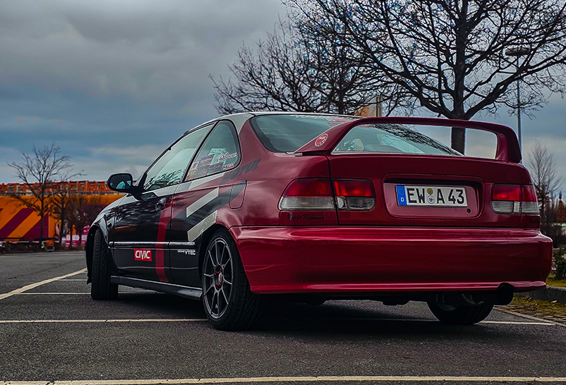 Honda Civic Coupe - Hinten