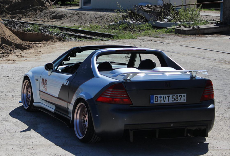 Honda CRX Del Sol - Hinten