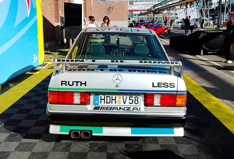 Mercedes Benz 190e 3.2 - Hinten