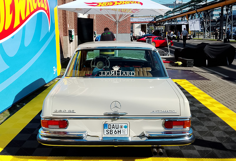 Mercedes S280 W108 - Hinten