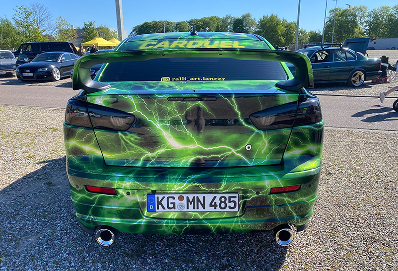 Mitsubishi Lancer CY0 - Hinten