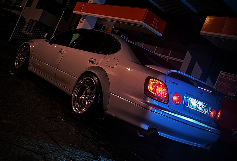 Toyota Aristo - Hinten