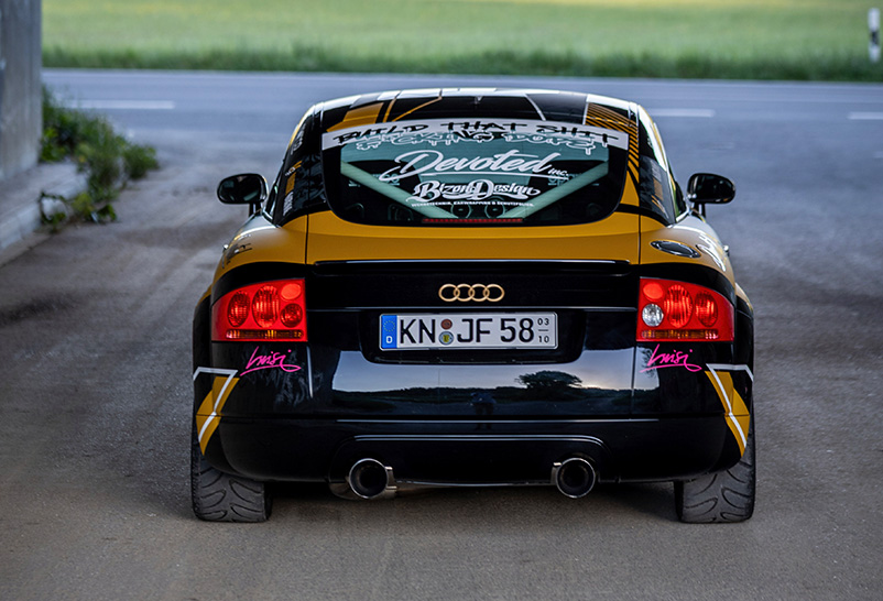 Audi TT 8N Quattro - Hinten