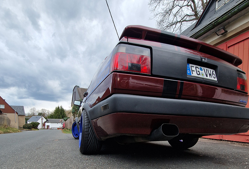 VW JETTA VR6 - Hinten