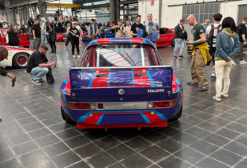 BMW CSL 3,5 - Hinten
