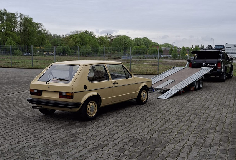 VW Golf 1 - Hinten