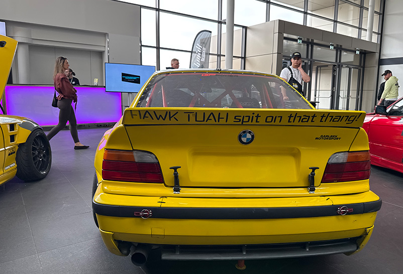 BMW E36 325i Turbo - Hinten