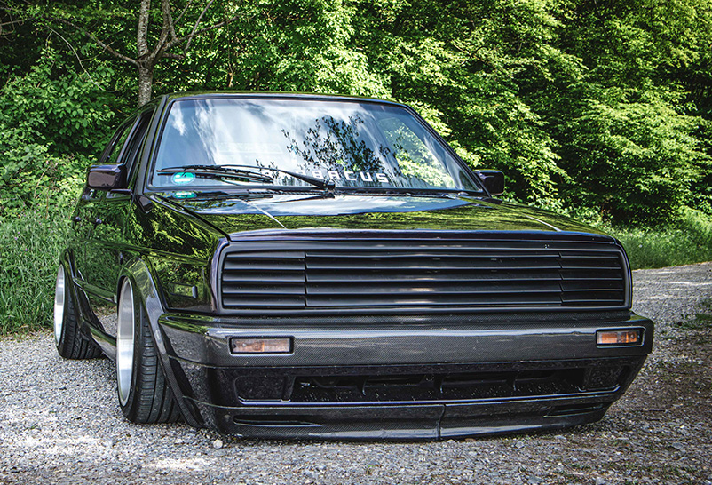 Volkswagen Golf 2 Fire and Ice - Vorne