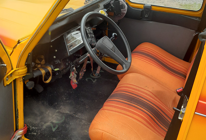 Citroen 2cv - Innenraum