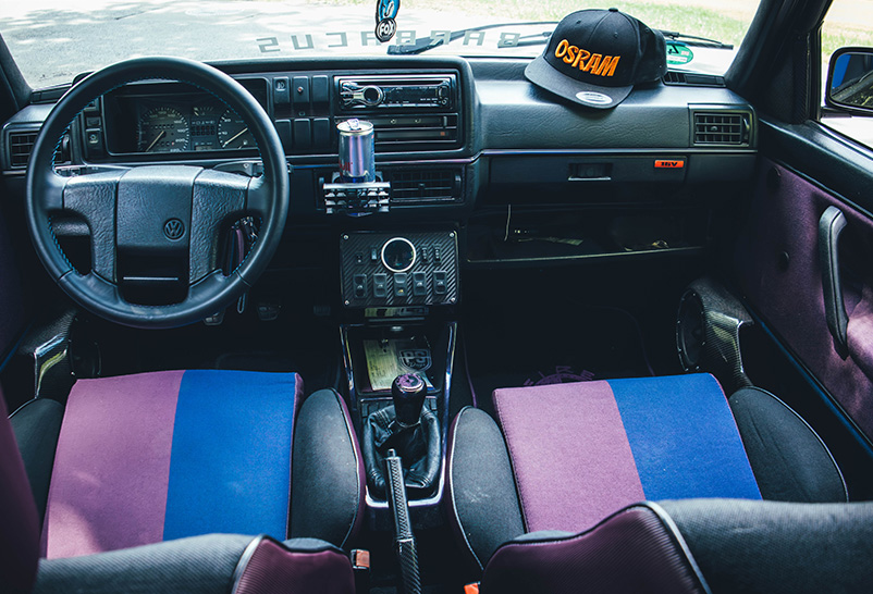 Volkswagen Golf 2 Fire and Ice - Innenraum