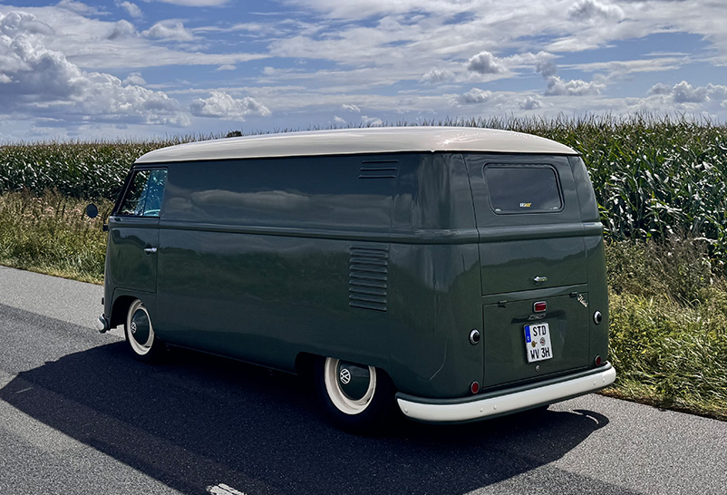 VW T1 Kasten Wolfsburg - Links