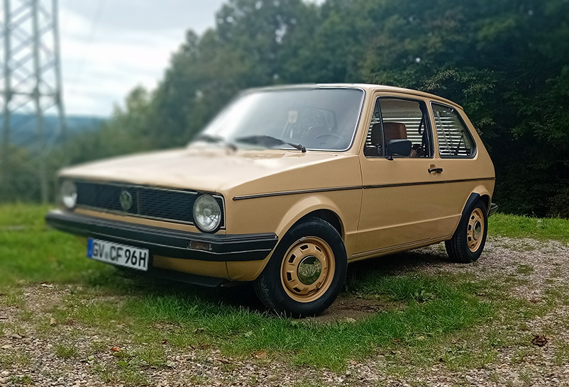 VW Golf 1 - Rechts